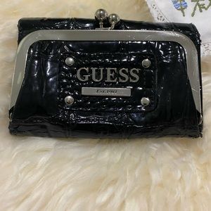 Guess black wallet.